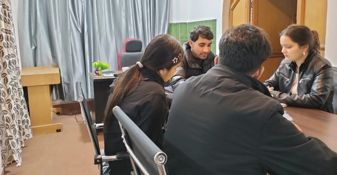 lokichaulagain-while-attending-clouds-nepal-web-meeting